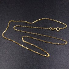 Collana in vero oro giallo 18