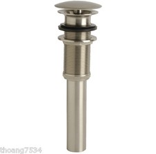 Danco Ombrello Finitura Nichel Spazzolato Decorativo ADATTO A TUTTI Scarico Lavello 319933