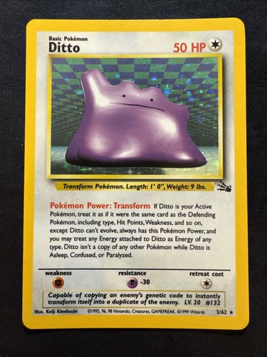 Ditto fossil holo - ditto, 3/62