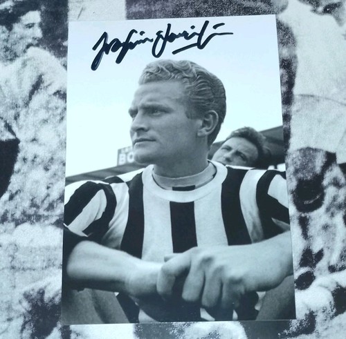 Autografo giampiero boniperti - autografo,
