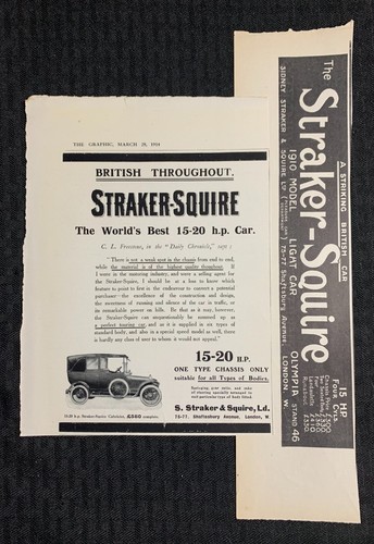 1909 straker squire 6x8 - 1909/14, straker-squire