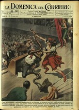 Rivista - LA DOMENICA DEL CORRIERE. 12 Maggio 1946. Anno XLVIII - N. 7.