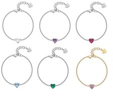 Bracciale Sagapo Cuore Zircone