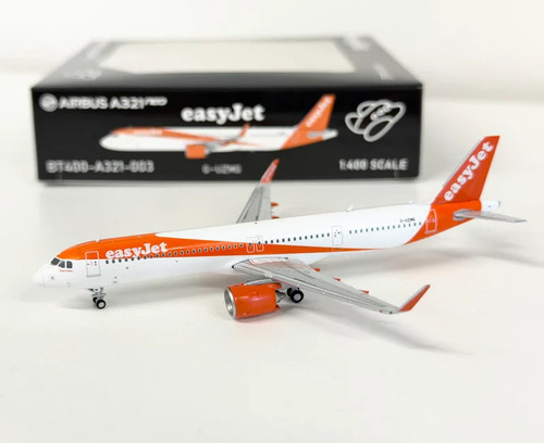 Blue box 400 airbus - blue, 1:400