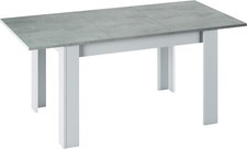 Tavolo Allungabile 6 10 Posti 190 cm Grigio Moderno Cucina Soggiorno Estensibile