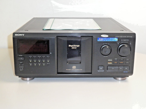 Sony cdp cx335 mega storage - mega,