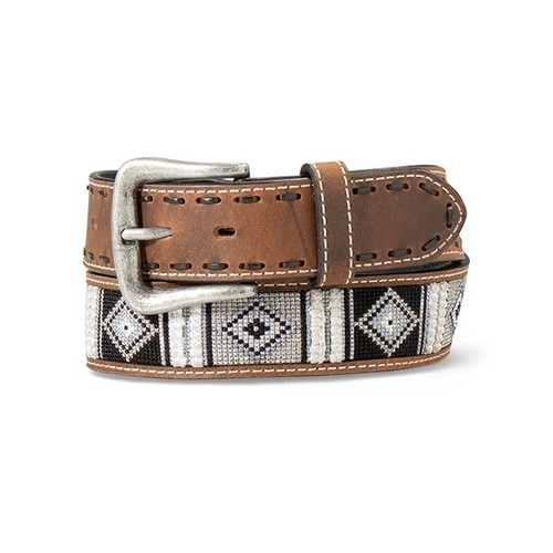 Cintura pelle ariat western - in,