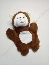 Doudou Plat/Marionnette Singe