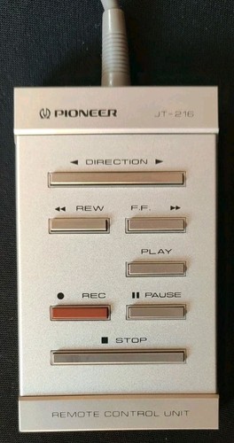 Pioneer 216 remote control - pioneer,