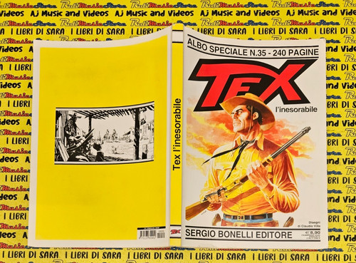 Book libro fumetto tex - libro,