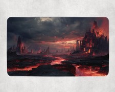 Volcanic Wasteland MTG Playmat