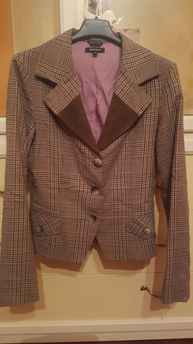 Denny rose tailleur marrone - rose,