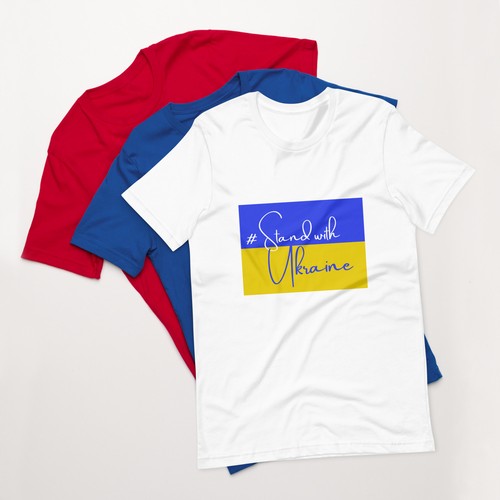 Maglietta stand con ucraina - stand,
