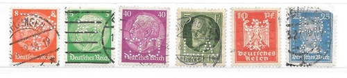 Germania reich perfin - germania,