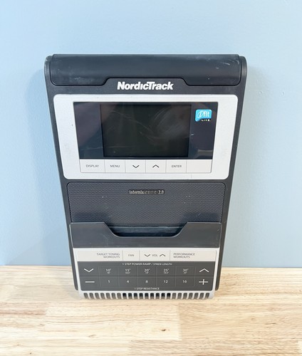 Console display ellittica