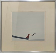 BONFANTI ARTURO (Bergamo, 1905 - 1978) SENZA TITOLO serigrafia 1971 cm. 40 x 35