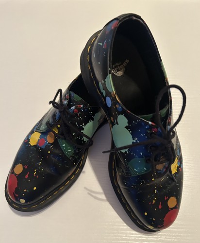 Martens 1461 paint splatter - dr,