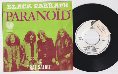 Black sabbath paranoid - paranoid, *