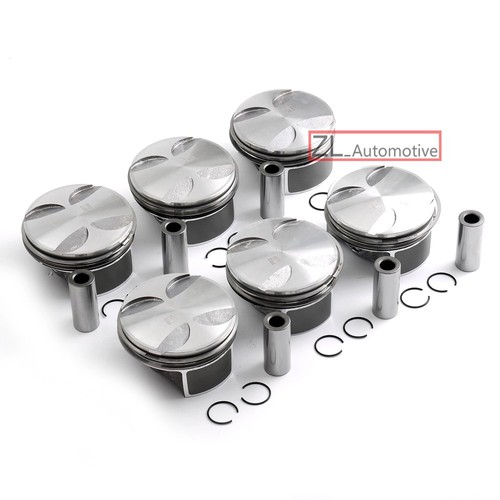 Pistone motore con anelli set