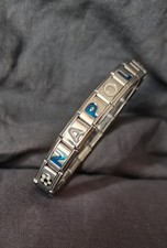 Napoli Campione d'Italia Bracciale Acciaio 