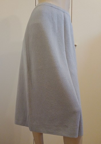Gonna tubino maglia azzurro - tubino,