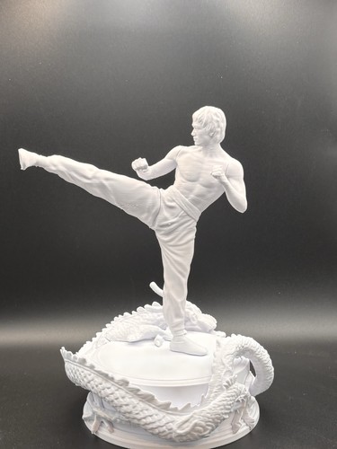 Statuetta bruce lee - statuetta, 3d