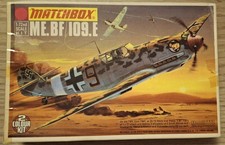 MESSERSCHMITT BF109.E 1:72 MATCHBOX Kit di montaggio