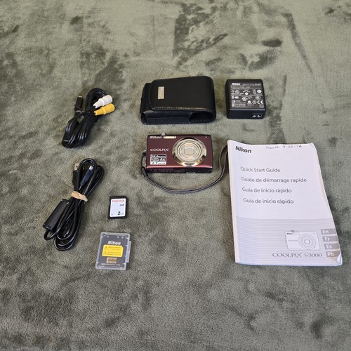 Nikon coolpix s3000 fotocamera - s3000,