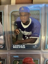 1997 BOWMAN CHROME COMPLETE 300 CARD SET WITH BELTRE HALLADAY RC IN BINDER