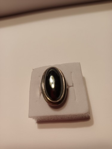 Anello pietra sangue ematite