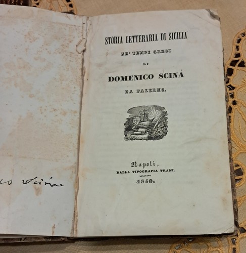 Scina storia letteraria - storia,