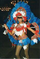 Costume indio da donna ballerina abito brasiliano adulto multicolore carnevale .