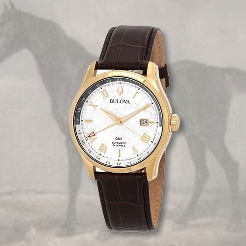 Bulova classic wilton gmt - bulova,