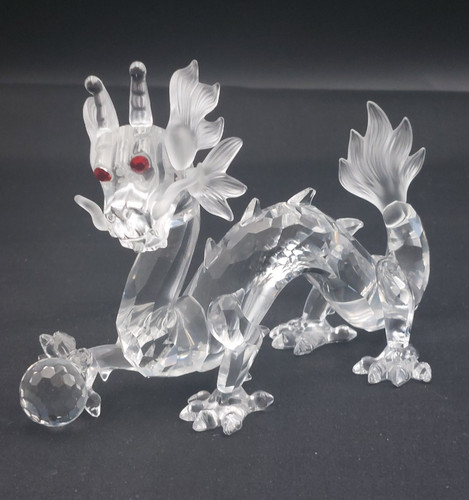 Swarovski crystal dragon - crystal,