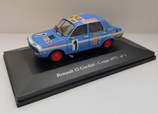 Renault 12 Gordini Coupe 1973 N°1 1/43 Eligor Blister plastique