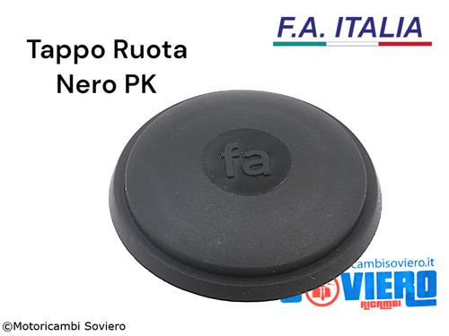 Tappo nero ruota tamburo - tappo,