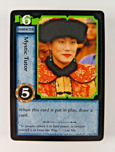 Mystic tutor 108 rara carta - mystic,