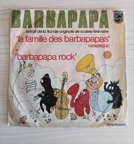 Vinyle tours barbapapa - vinyle,