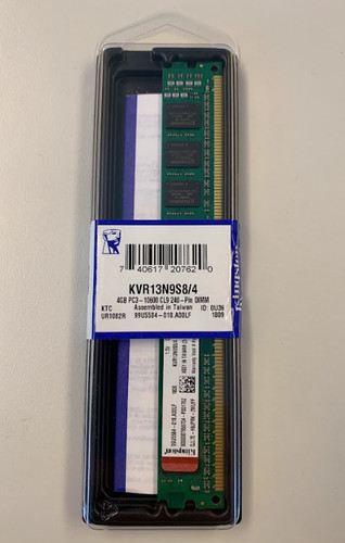 Kingston kvr13n9s8 ram - ram, 4
