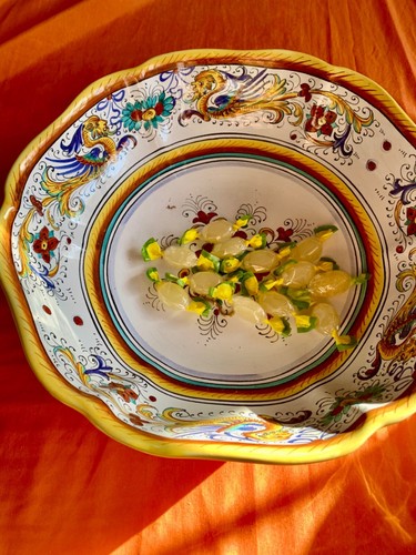 Ciotola biscottiera ceramica - biscottiera,