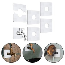 Flangia da Parete Quadrata Design Moderno 32mm1 26 Condotti Confezione da 5 Materiale ABS