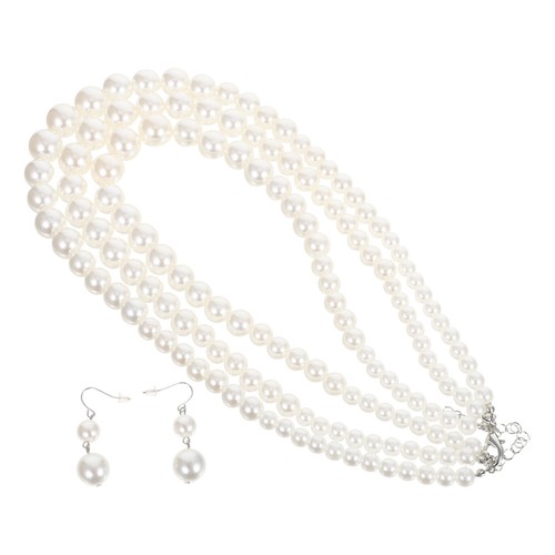 Set gioielli in perle - set,
