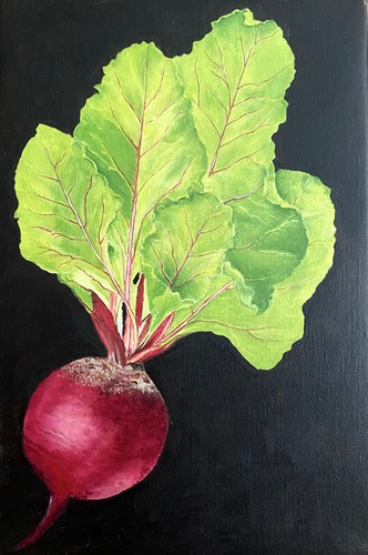 Dipinto mano olio tela di - su,