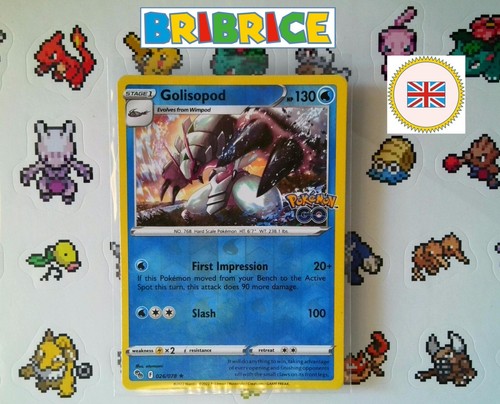 Carte pokemon golisopod - carte,