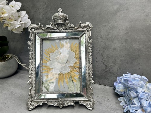 Cornice portafoto argento