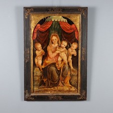 Dipinto Antico Madonna con