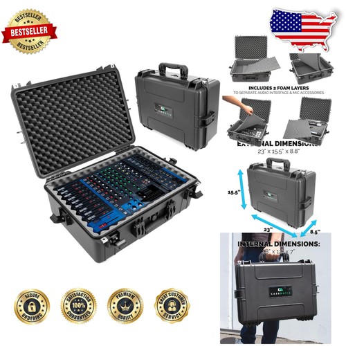 Durable mixer carrying case - carrying,
