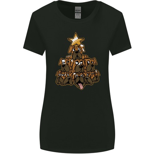 Natale boxer cane albero - cane,