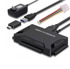 Cavo da SATA/IDE a USB 3-in-1 USB C/USB 3.0 a SATA III per HDD da 2,5 e 3,5''