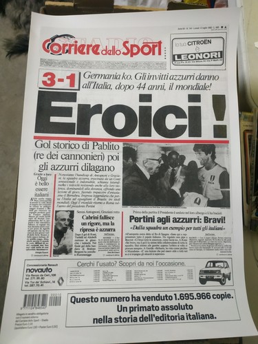 Corriere dello sport 1982 - corriere,